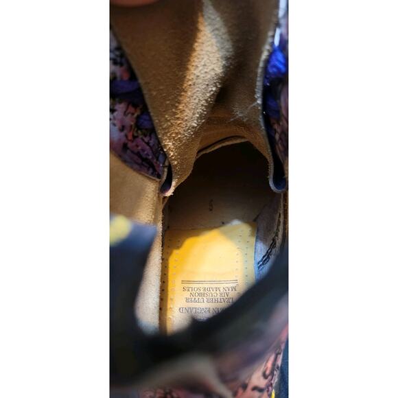 DR. MARTENS Pink London Icons Leather Boots Size 5 UK MADE In England US Size 7 - Picture 11 of 12